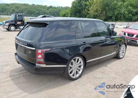 2017 Land Rover Range Rover 3.0L V6 Supercharged Hse z USA, uszkodzony, nr VIN SALGS2FV0HA325883